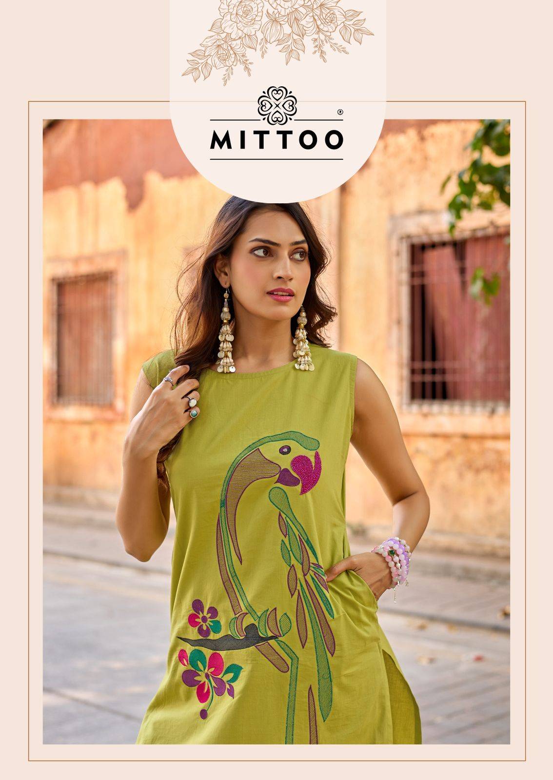  Udaan By MITTOO 3001 To 3006 Series Beautiful Festive Suits Colorful Stylish Fancy kurtis At Wholesale Price